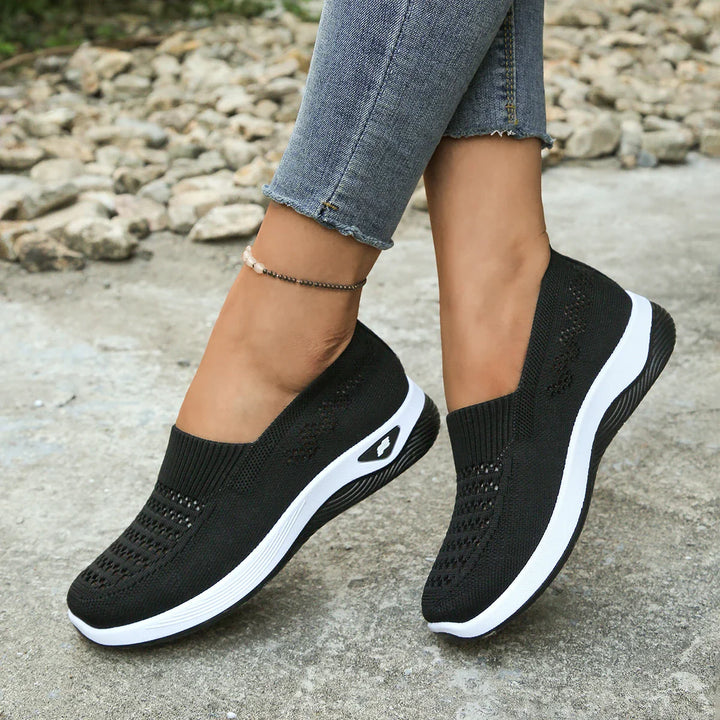AeroFlex Knit Slip-On Sneakers