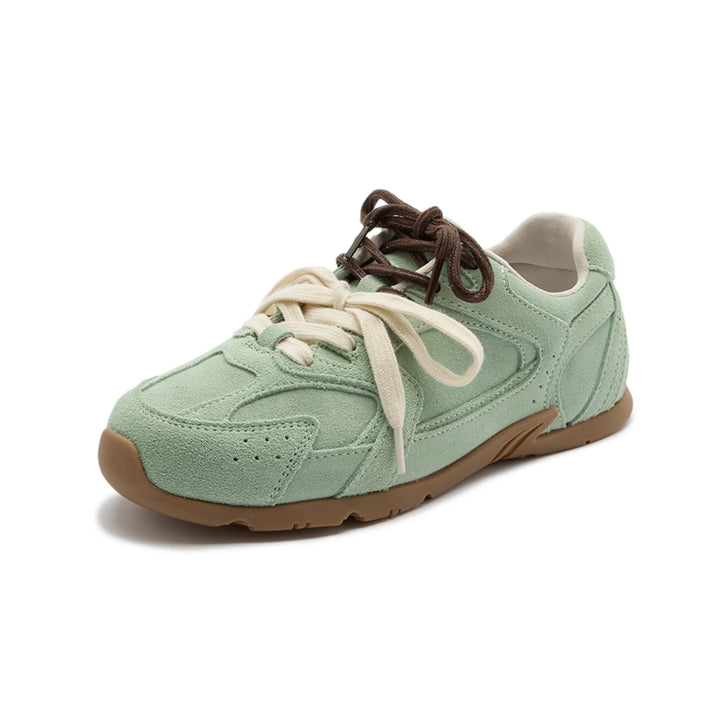Suède sneakers voor dames, casual 