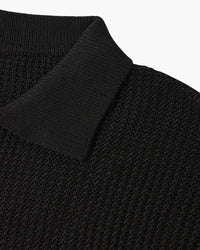 Zurich Ribbed Cotton Half-Zip Sweater