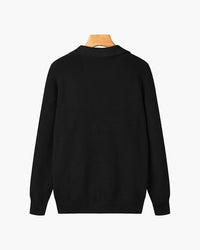 Geneva Waffle Knit Half-Zip Sweater