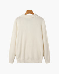 Zurich Ribbed Cotton Half-Zip Sweater
