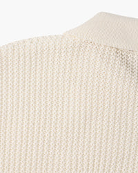 Zurich Ribbed Cotton Half-Zip Sweater