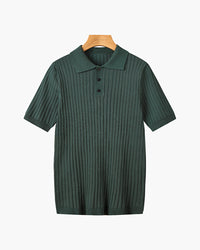 Arezzo Ribbed Cotton Polo Shirt