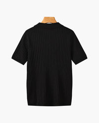 Arezzo Ribbed Cotton Polo Shirt