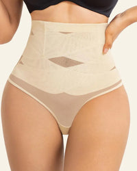 Cross High Waist Shaping Briefs