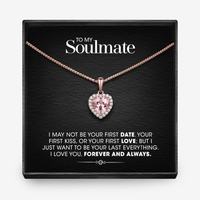 SOULMATE Morganite Heart Necklace