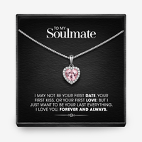SOULMATE Morganite Heart Necklace