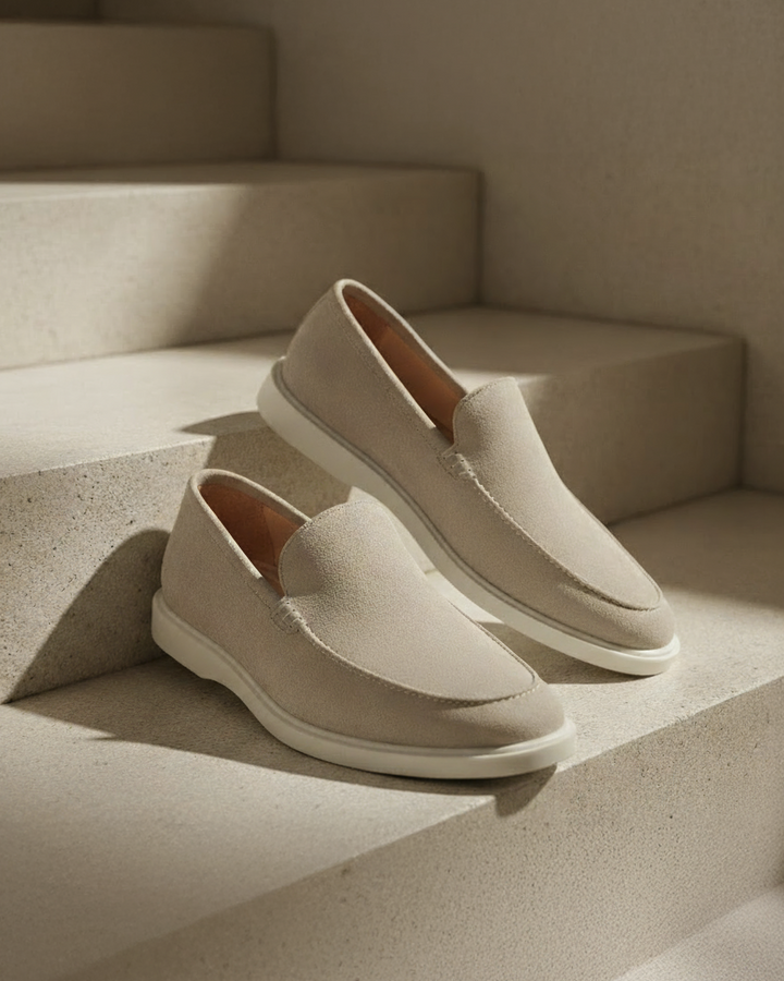 Arezzo Goat Suede Loafers