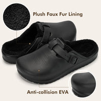 FrostMere – Plush-Lined Winter Comfort Clogs