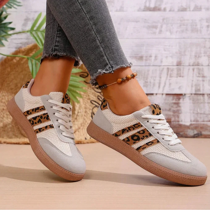 [Limitierte Auflage] Samba Retro Leopard Sneakers