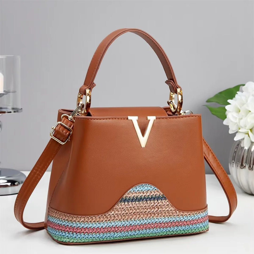 Schoudertas met monogram
