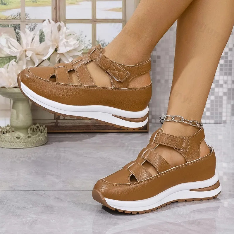 Solenne Casual Platform Sandals