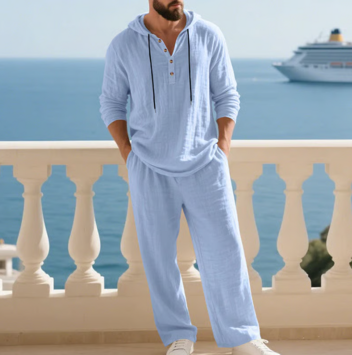 Two Piece Beeckhoven | Linen Men's Set