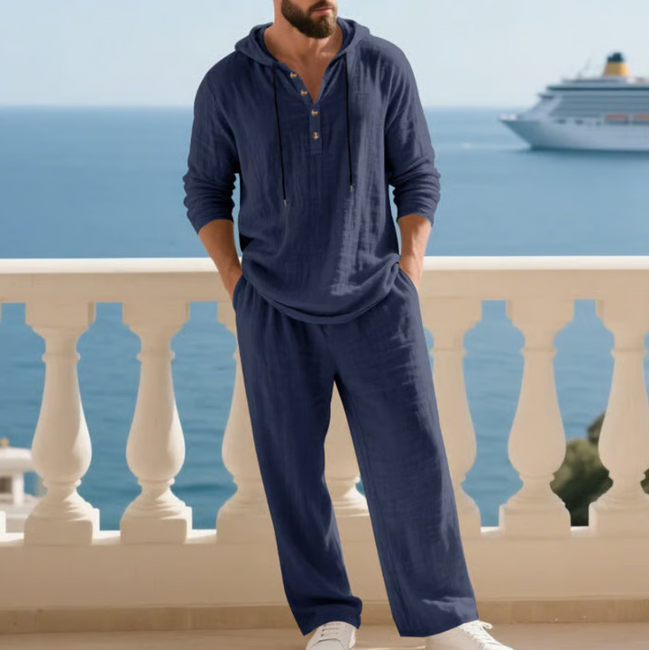 Two Piece Beeckhoven | Linen Men's Set
