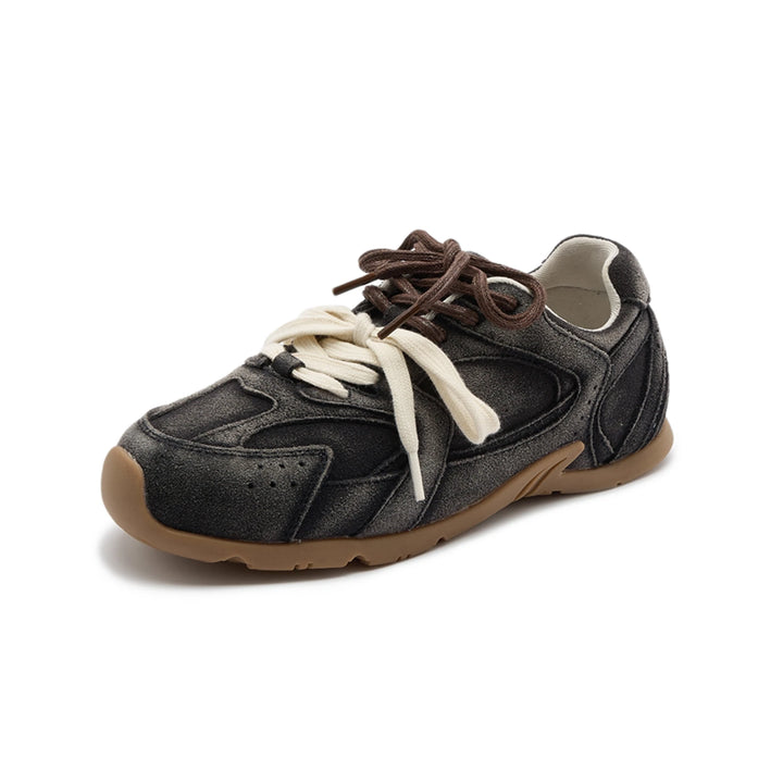 Suède sneakers voor dames, casual 