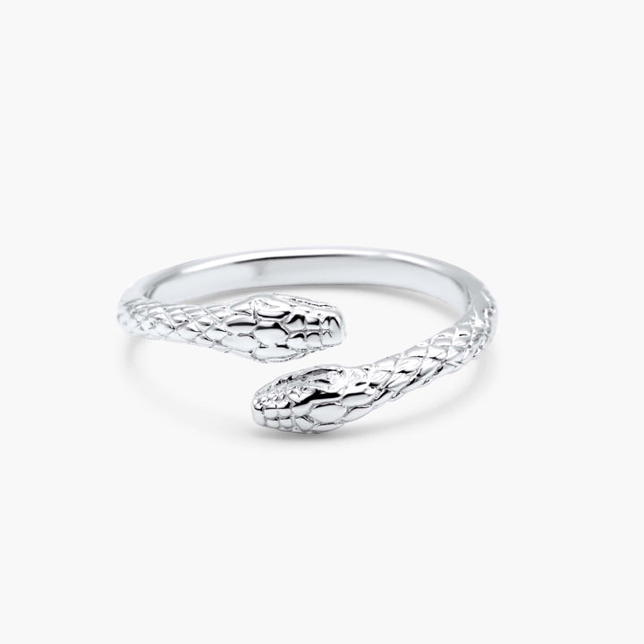 Sterling Silver Adjustable Snake Ring