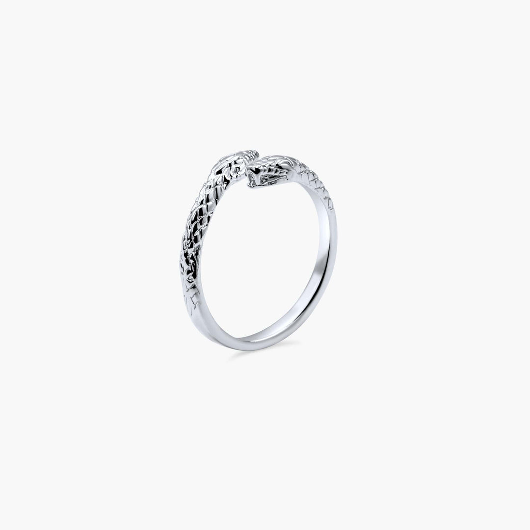 Sterling Silver Adjustable Snake Ring
