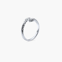 Sterling Silver Adjustable Snake Ring