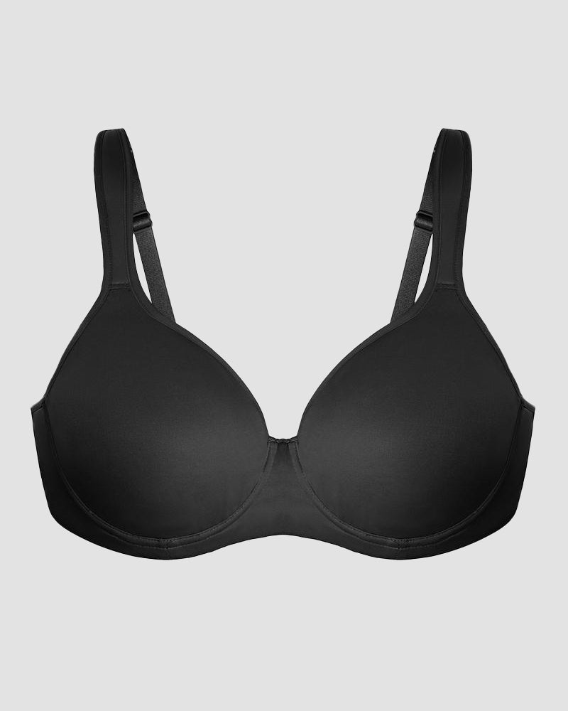 Zachte Plus Size Niet-voorgevormde Full Coverage Minimizer Beha