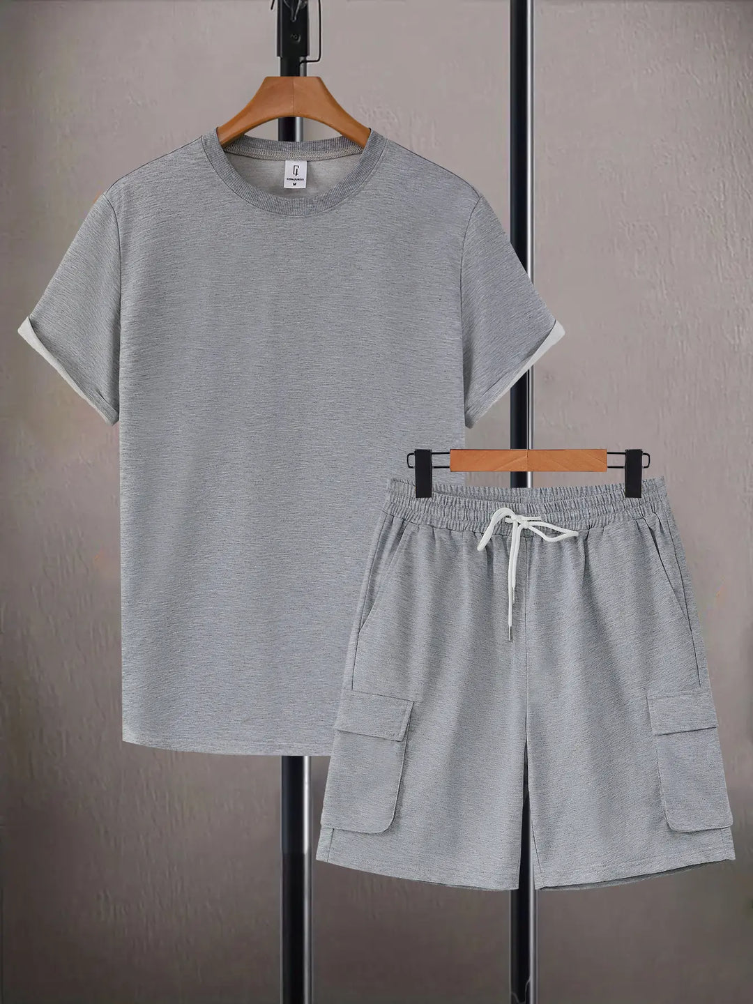 Tweedelige Set Zwart Lente