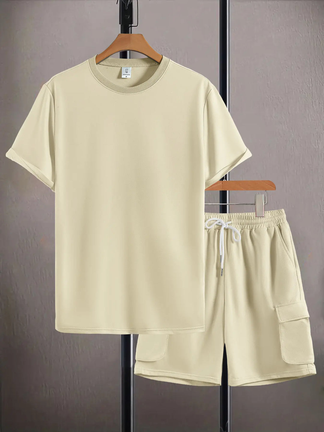 Tweedelige Set Zwart Lente