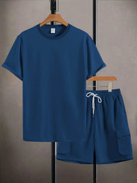 Tweedelige Set Zwart Lente