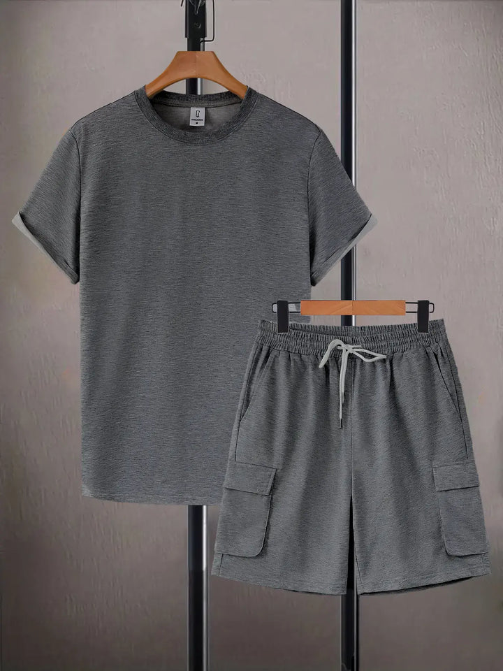 Tweedelige Set Zwart Lente