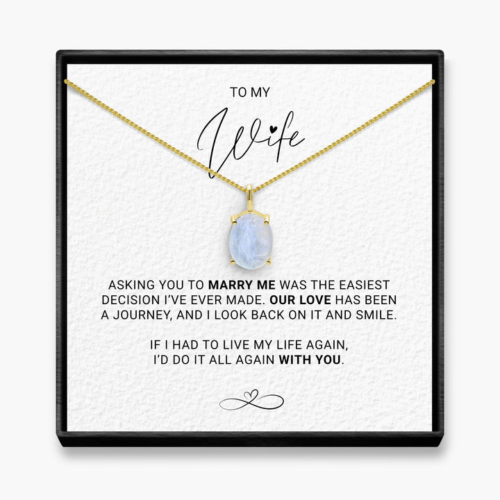 Our Journey Wife - Moonstone Necklace