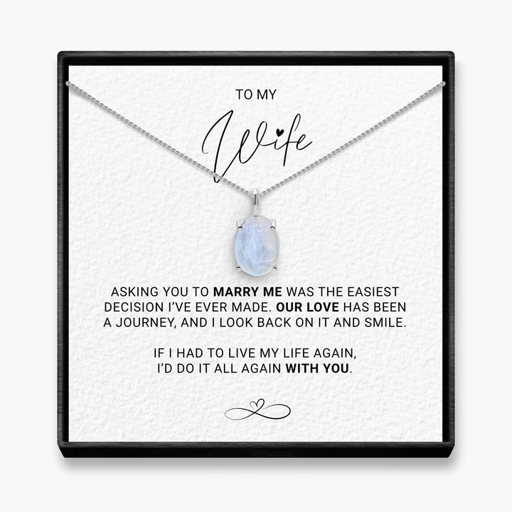 Our Journey Wife - Moonstone Necklace