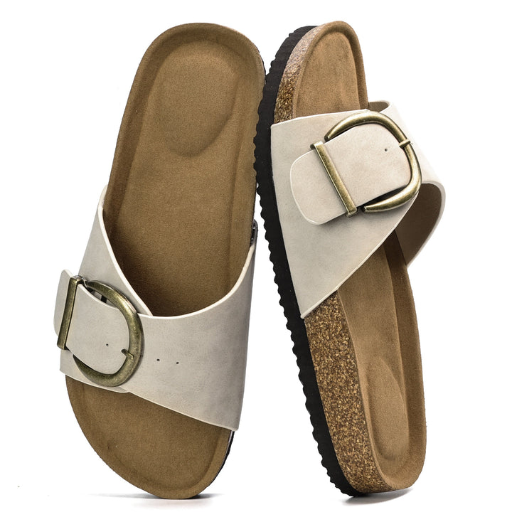 Arco Cork Buckle Sandals