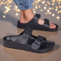 Mono Buckle Comfort Slides