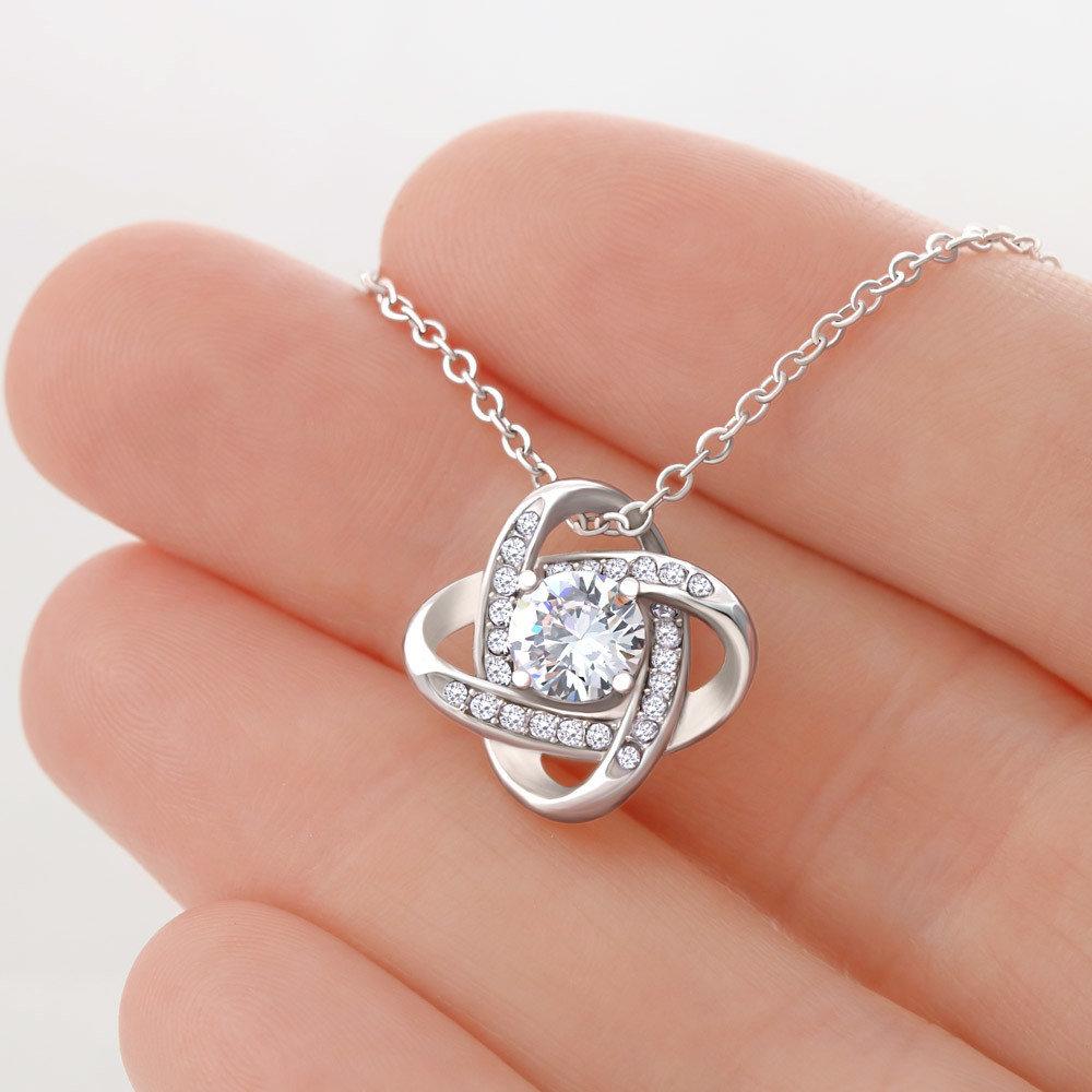 "To my Daughter, Love Dad" - Love knot Gift Set