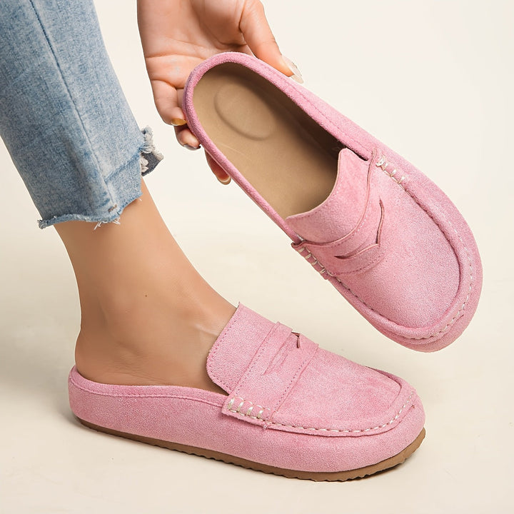SoftStep Suede Muil Loafers