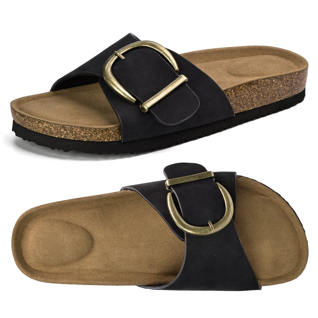 Arco Cork Buckle Sandals