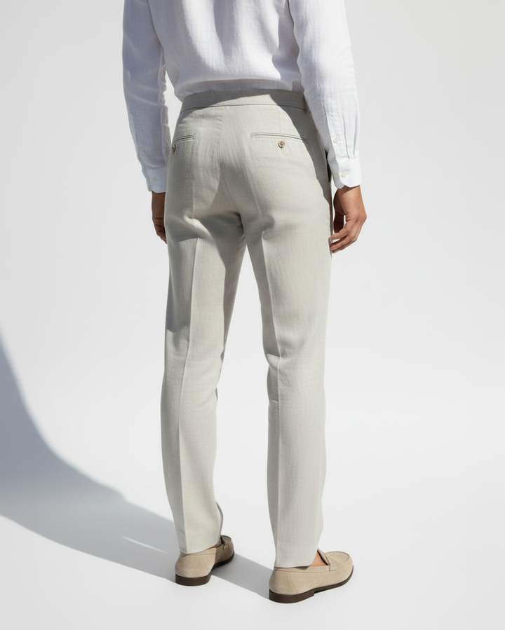 Greece Pure Linen Trousers