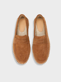 Cannes Suede Espadrille Loafers