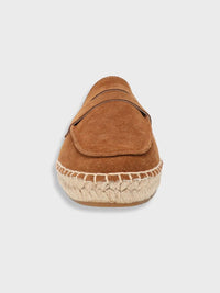 Cannes Suede Espadrille Loafers