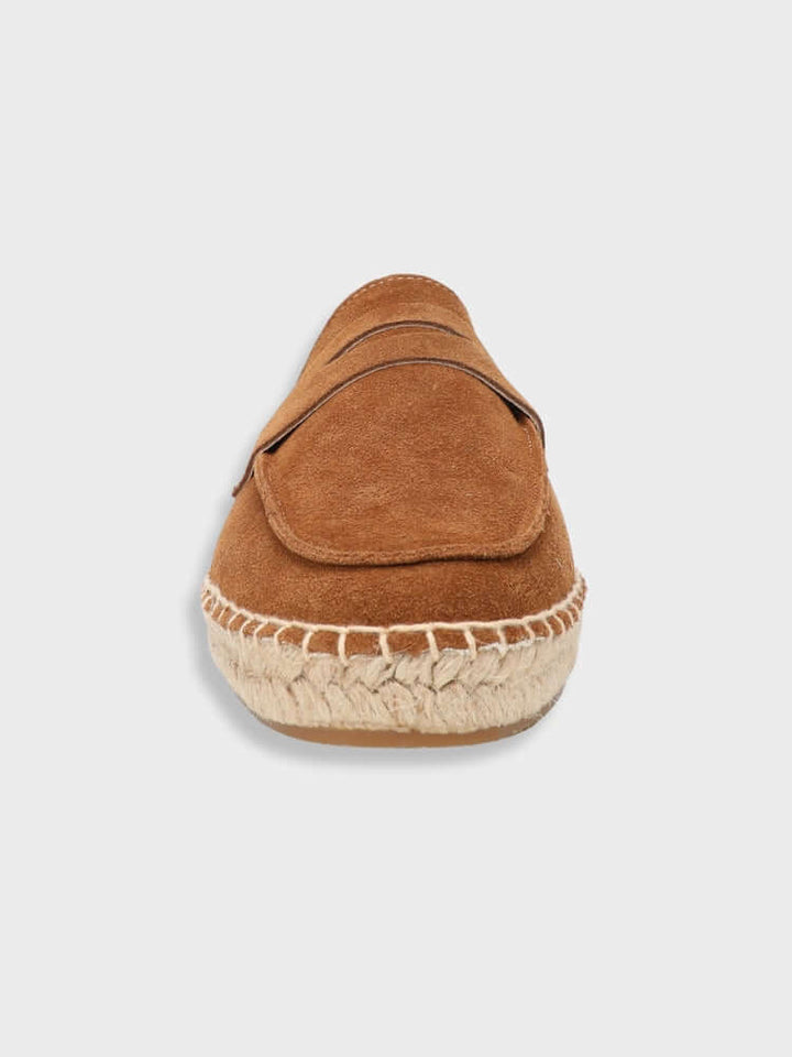 Cannes Suede Espadrille Loafers