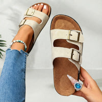 Bren Dual Buckle Comfort Slides