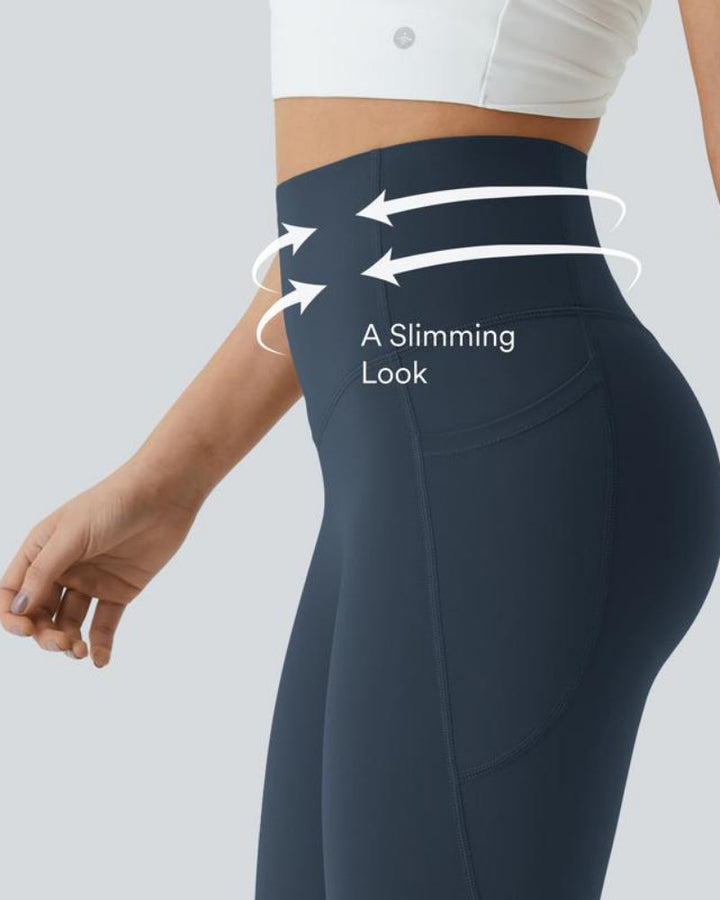Butt Lifting Tummy Control Zijzak High Waisted Vormgevende Training Leggings