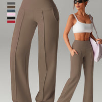 FlowWide High-Waist Trousers