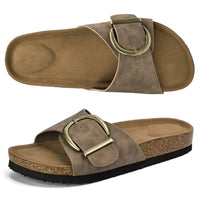 Arco Cork Buckle Sandals