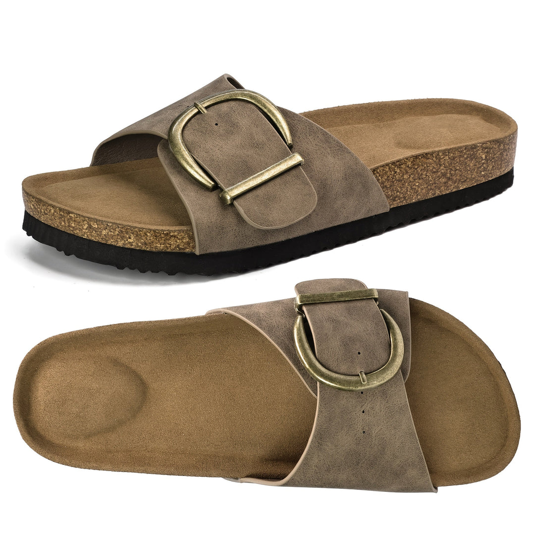 Arco Cork Buckle Sandals