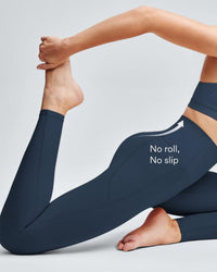 High Waisted Butt Lifting Tummy Control Side Pocket Shaping Training Leggings