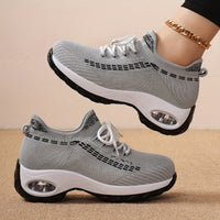 Noir Lift Knit Sneakers