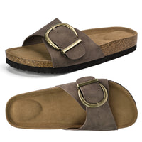 Arco Cork Buckle Sandals