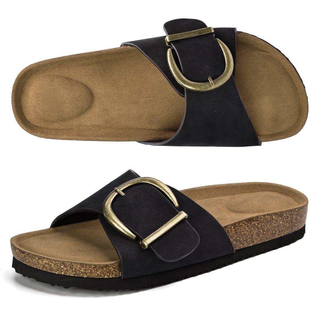 Arco Cork Buckle Sandals