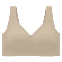 Seamless Wireless V-Neck Jelly Bra Tank Top