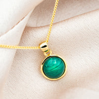 Gemina Malachiet Ketting
