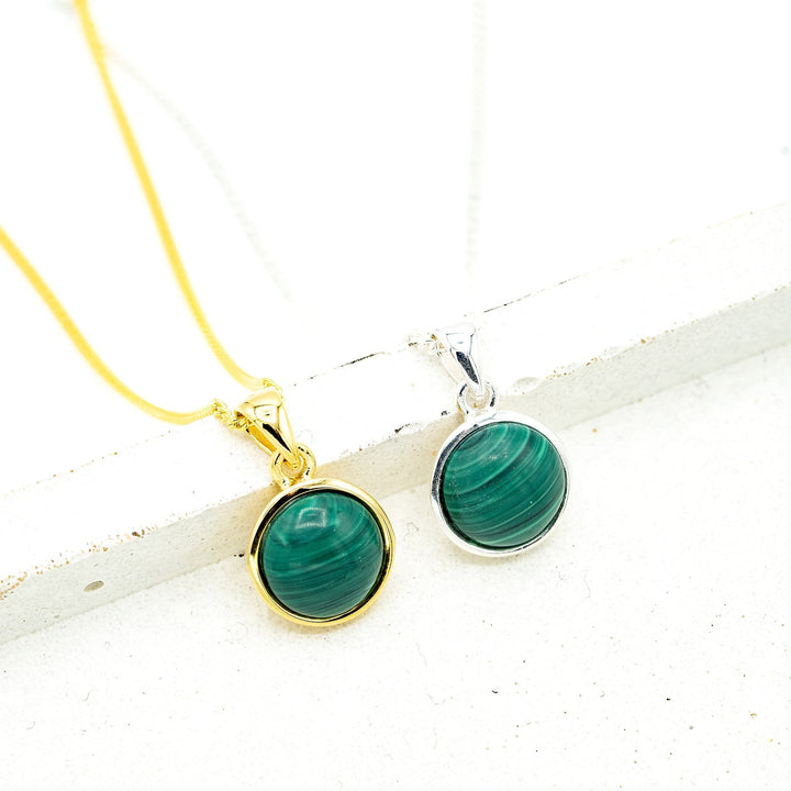Gemina Malachiet Ketting